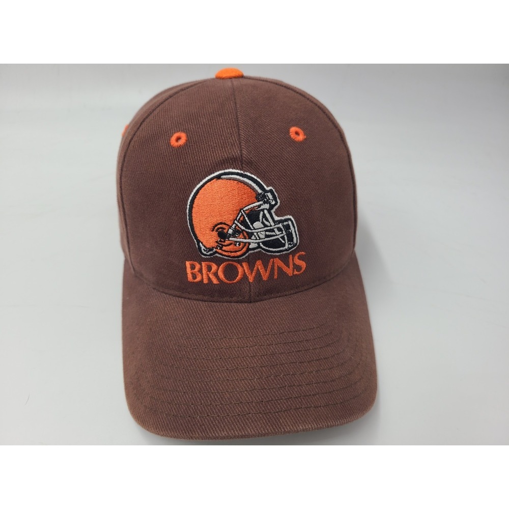 Vintage Cleveland Browns Logo Athletic Adjustable (Fits Small) Hat Cap NFL Brown